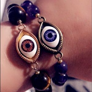 Ojo (evil eye) bracelets